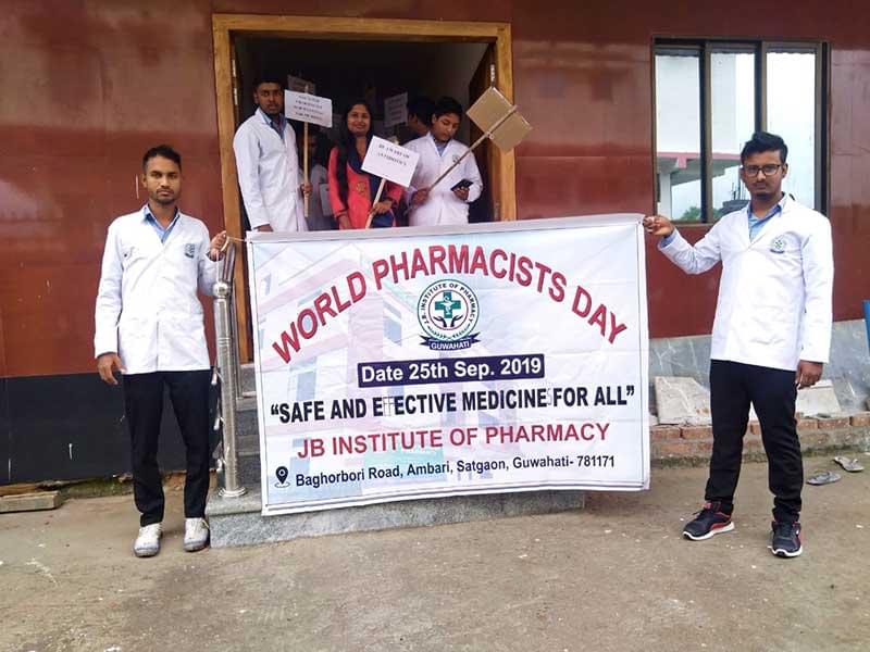 J.B. Institute of Pharmacy Guwahati World Pharmacists day photo 1