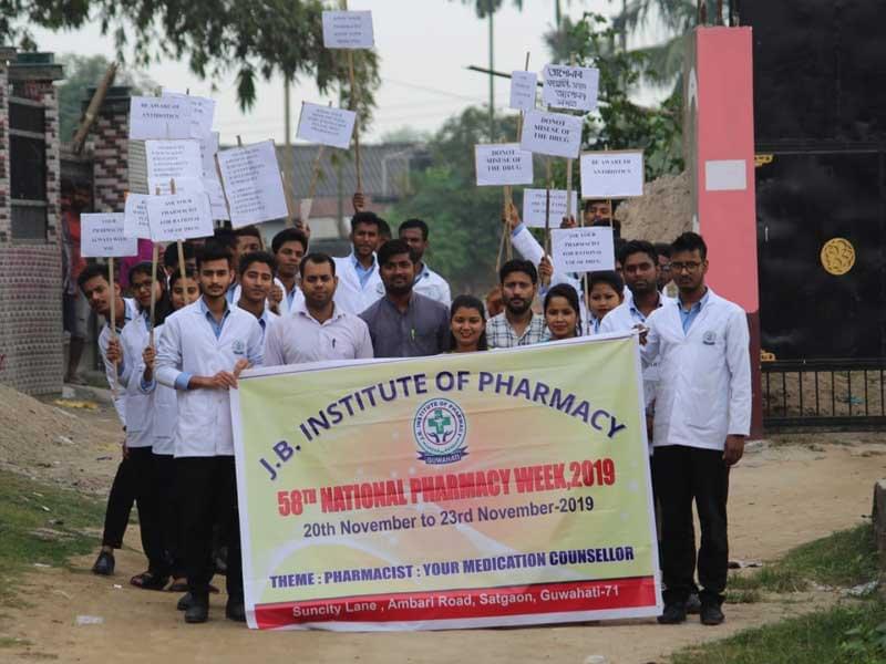 J.B. Institute of Pharmacy Guwahati World Pharmacists day photo 9