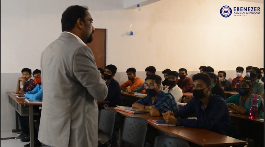 Ebenezer Group of Institutions Bangalore Campus to Corporate Topic Creating Values for One photo 1
