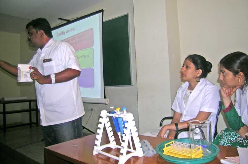 School of Science, Jain University Bangalore Workshop on Enzyme Studies and Applications photo 4