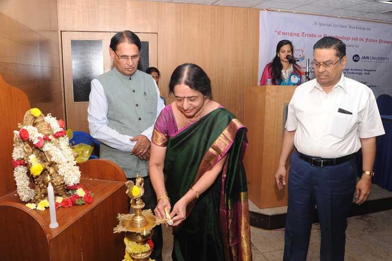 School of Science, Jain University Bangalore Workshop on Emerging Trends in Biotechnology and its Future Prospects photo 2