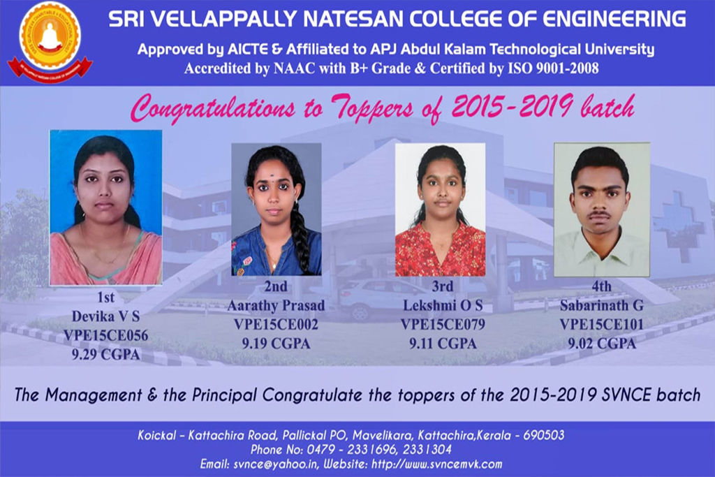 Mahaguru Institute of Technology Mavelikara Mahaguru College of Technology Achievements photo 1