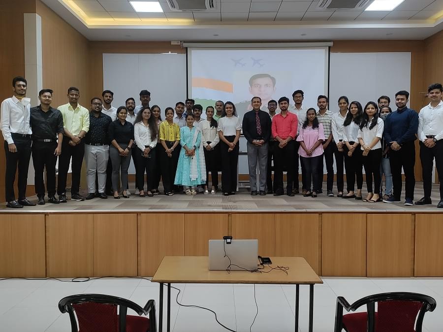 Pune Business School Col. Gautam Khot Session photo 2