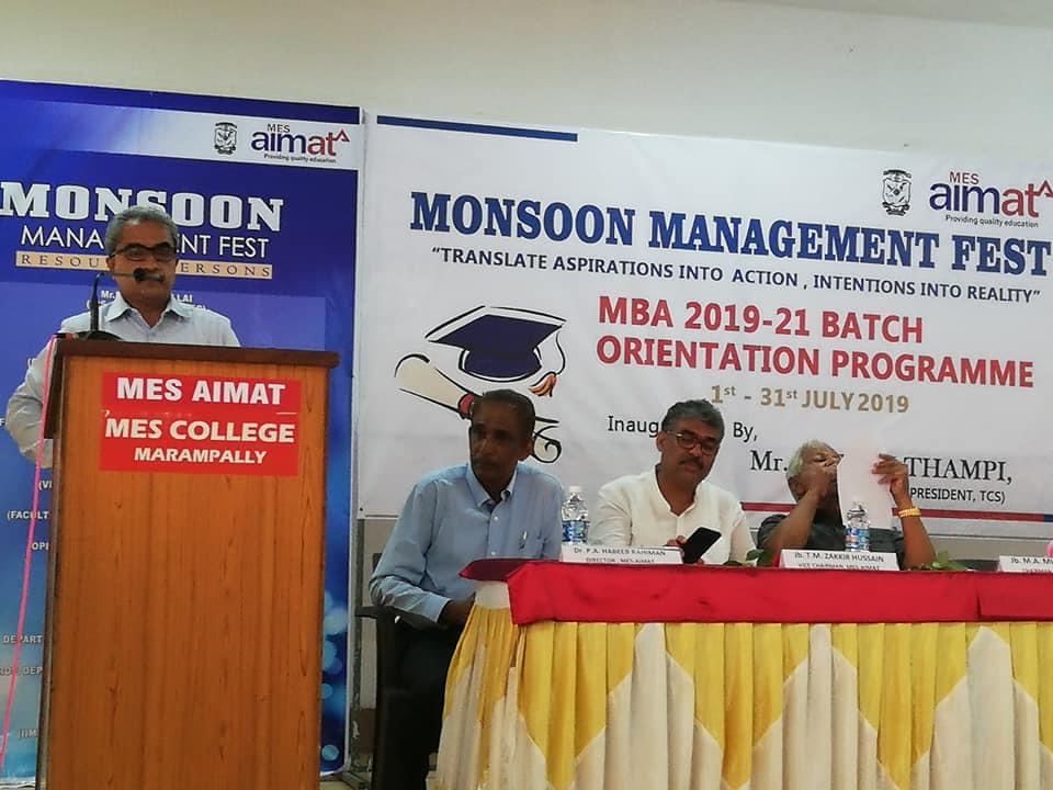 MES Advanced Institute of Management And Technology Kochi Industry Interaction Conclave 2019 photo 6