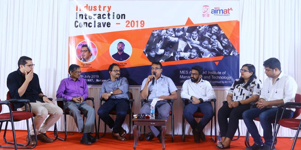 MES Advanced Institute of Management And Technology Kochi Industry Interaction Conclave 2019 photo 4