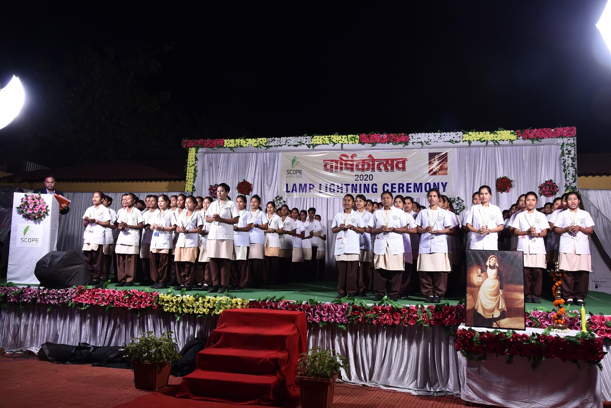 Scope College of Nursing Raipur Annual Function photo 3