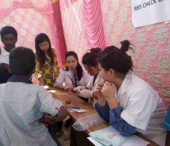 Spurthy College of Pharmacy Bangalore Health Camp photo 5