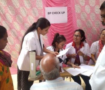 Spurthy College of Pharmacy Bangalore Health Camp photo 4