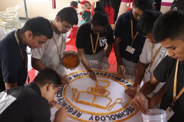 Regency College of Culinary Arts and Hotel Management Hyderabad Christmas Cake Mixing photo 8