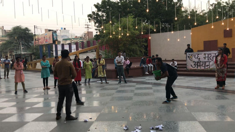 Naiminath Homoeopathic Medical College Agra Swachh Bharat Abhiyan photo 4