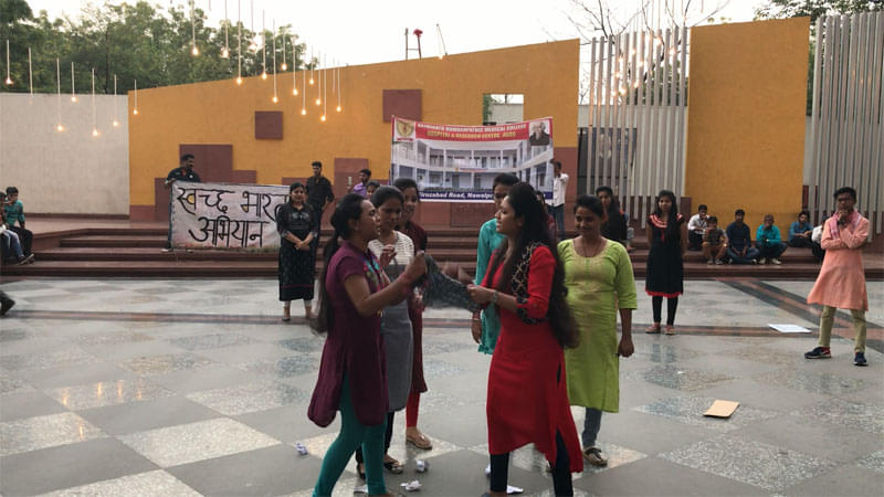 Naiminath Homoeopathic Medical College Agra Swachh Bharat Abhiyan photo 6