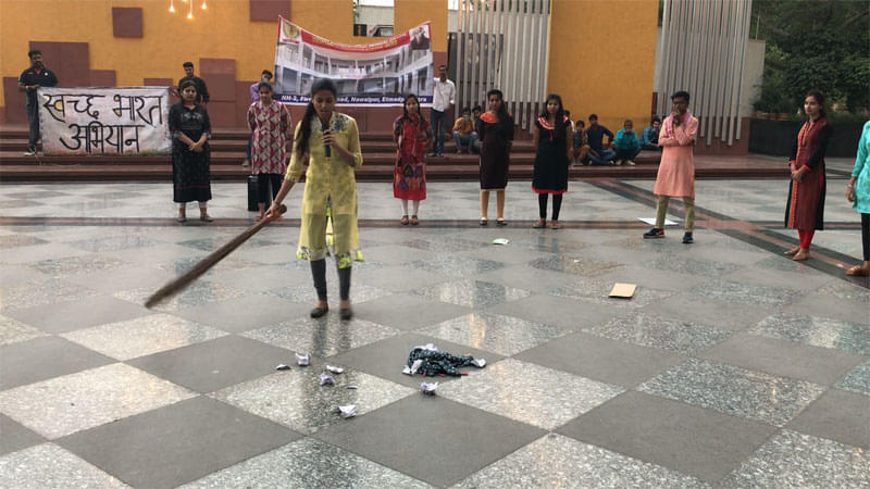 Naiminath Homoeopathic Medical College Agra Swachh Bharat Abhiyan photo 7