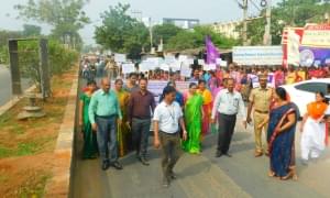 University College of Engineering Narasaraopet, JNTUK Guntur Disha Act Rally photo 5