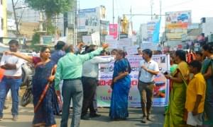 University College of Engineering Narasaraopet, JNTUK Guntur Disha Act Rally photo 6