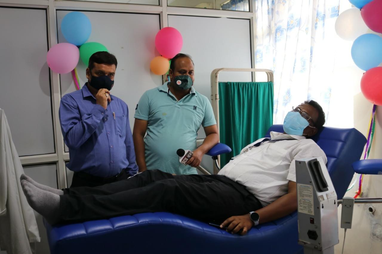 RIMS Raipur Tree Plantation and Blood Donation photo 2