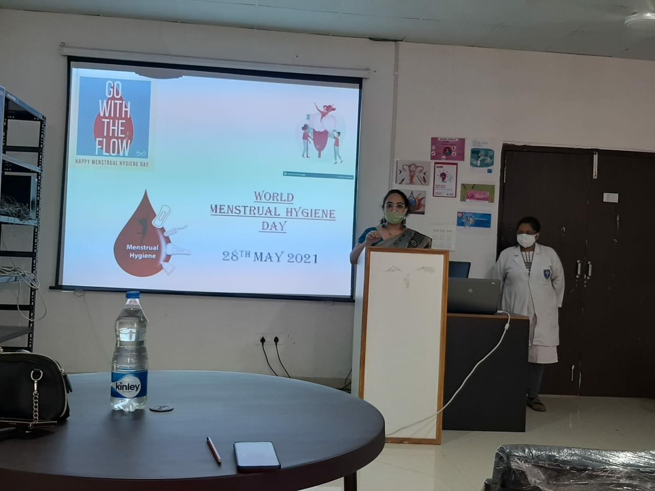 RIMS Raipur World menstruation hygiene day photo 2