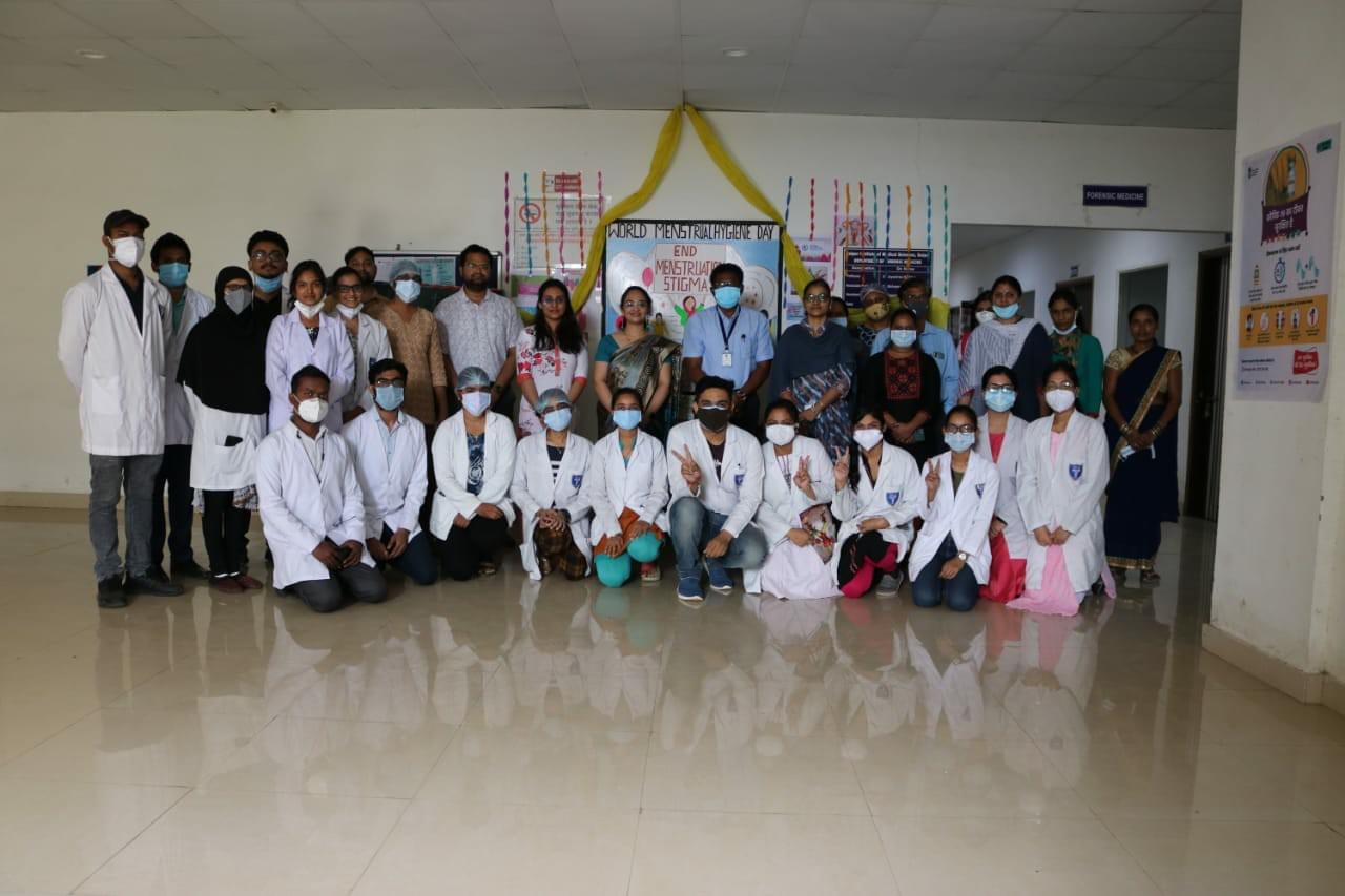 RIMS Raipur World menstruation hygiene day photo 5