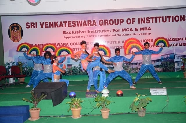 Sri Venkateswara College of Computer Applications and Management Coimbatore MBA/MCA Farewell photo 3