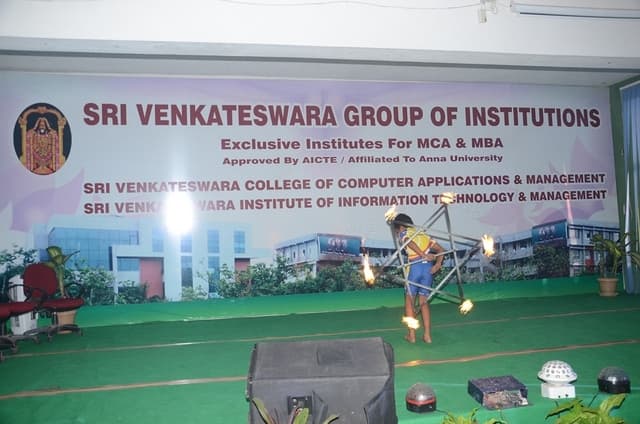 Sri Venkateswara College of Computer Applications and Management Coimbatore MBA/MCA Farewell photo 1