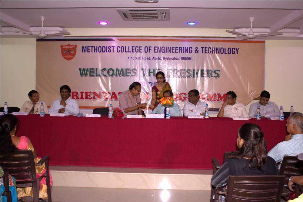 Methodist College of Engineering & Technology Hyderabad Orientation Day photo 6