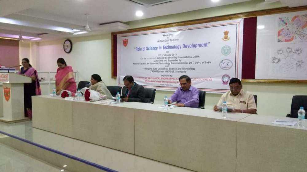 Methodist College of Engineering & Technology Hyderabad National Science Day photo 2