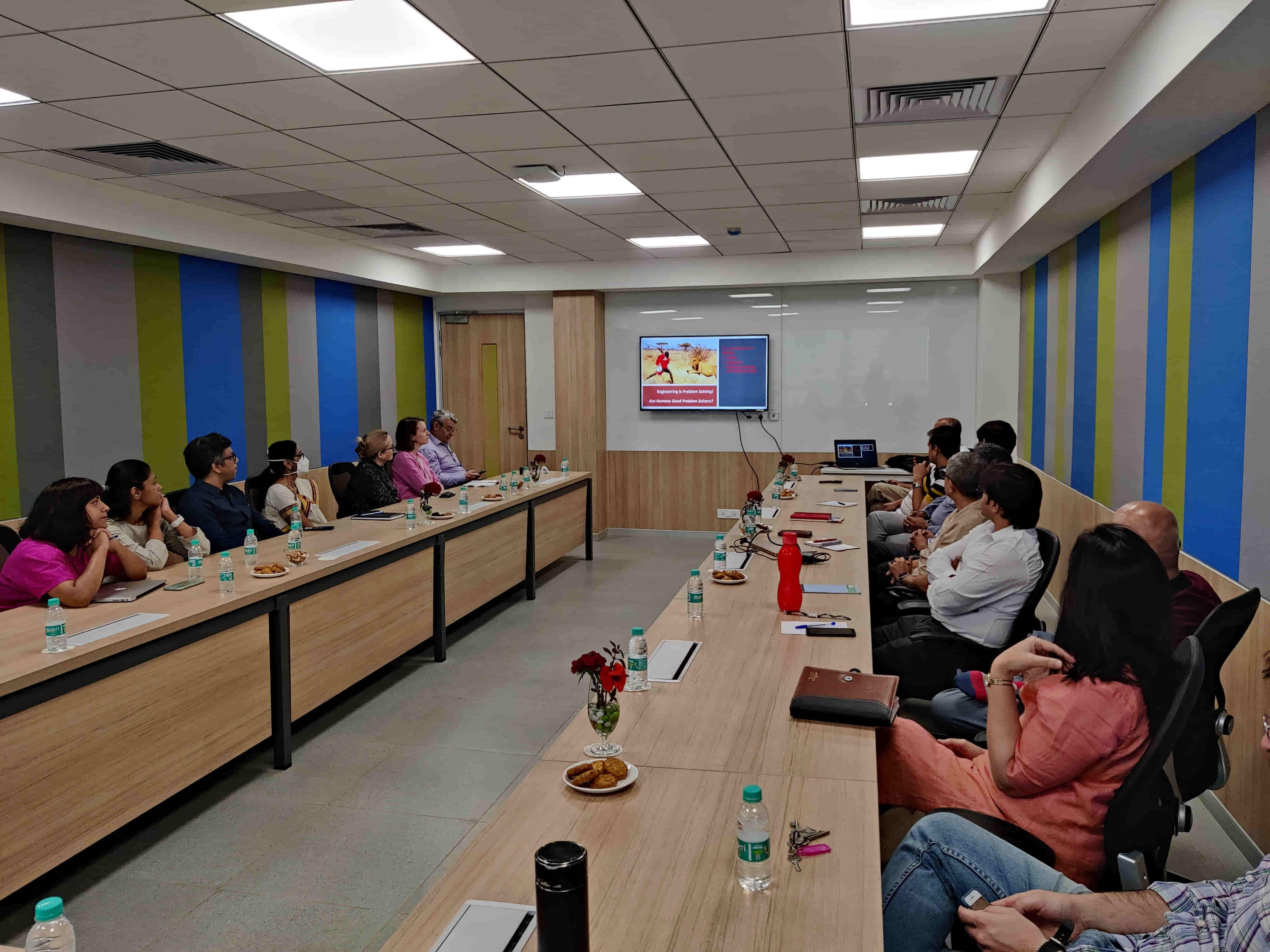 Thapar School of Liberal Arts & Sciences Patiala University Delegation photo 2