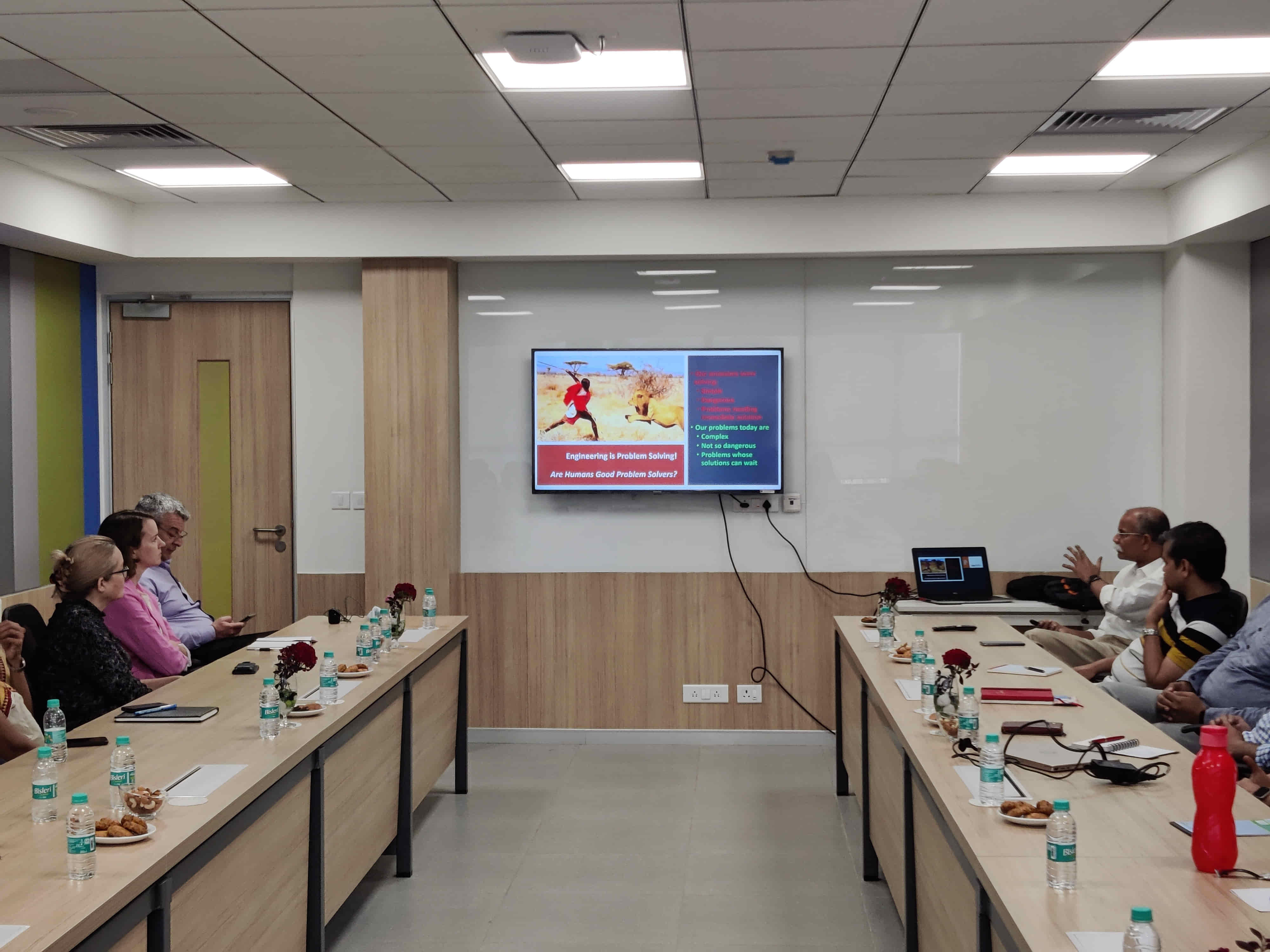 Thapar School of Liberal Arts & Sciences Patiala University Delegation photo 3