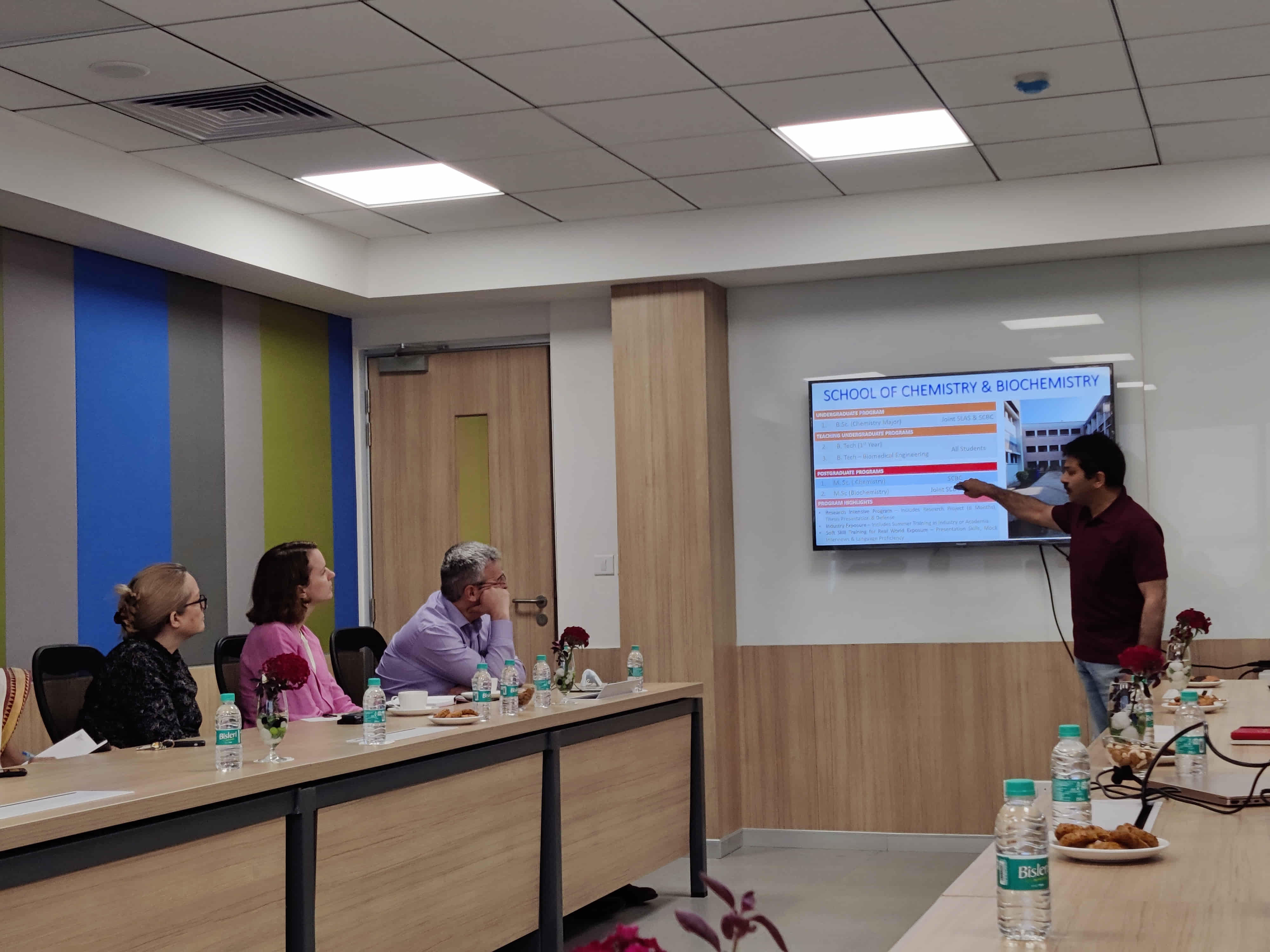 Thapar School of Liberal Arts & Sciences Patiala University Delegation photo 4