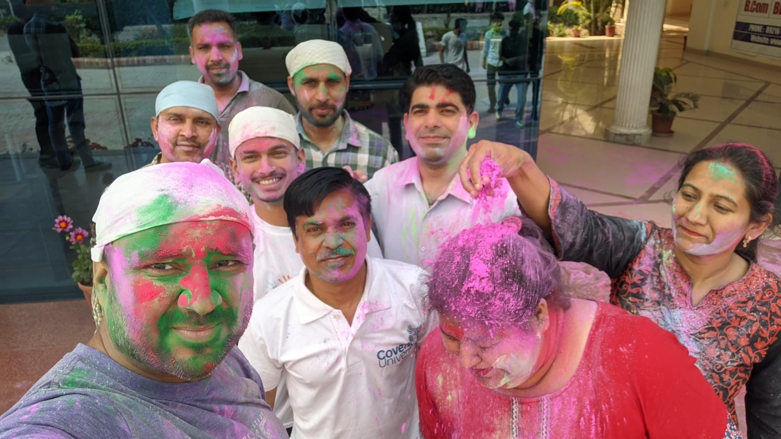 Swift Technical Campus Patiala Holi Celebration photo 4