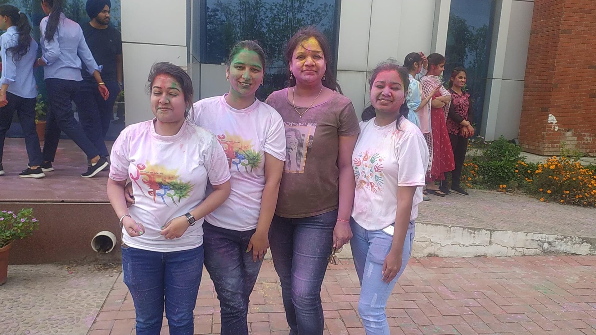 Swift Technical Campus Patiala Holi Celebration photo 6