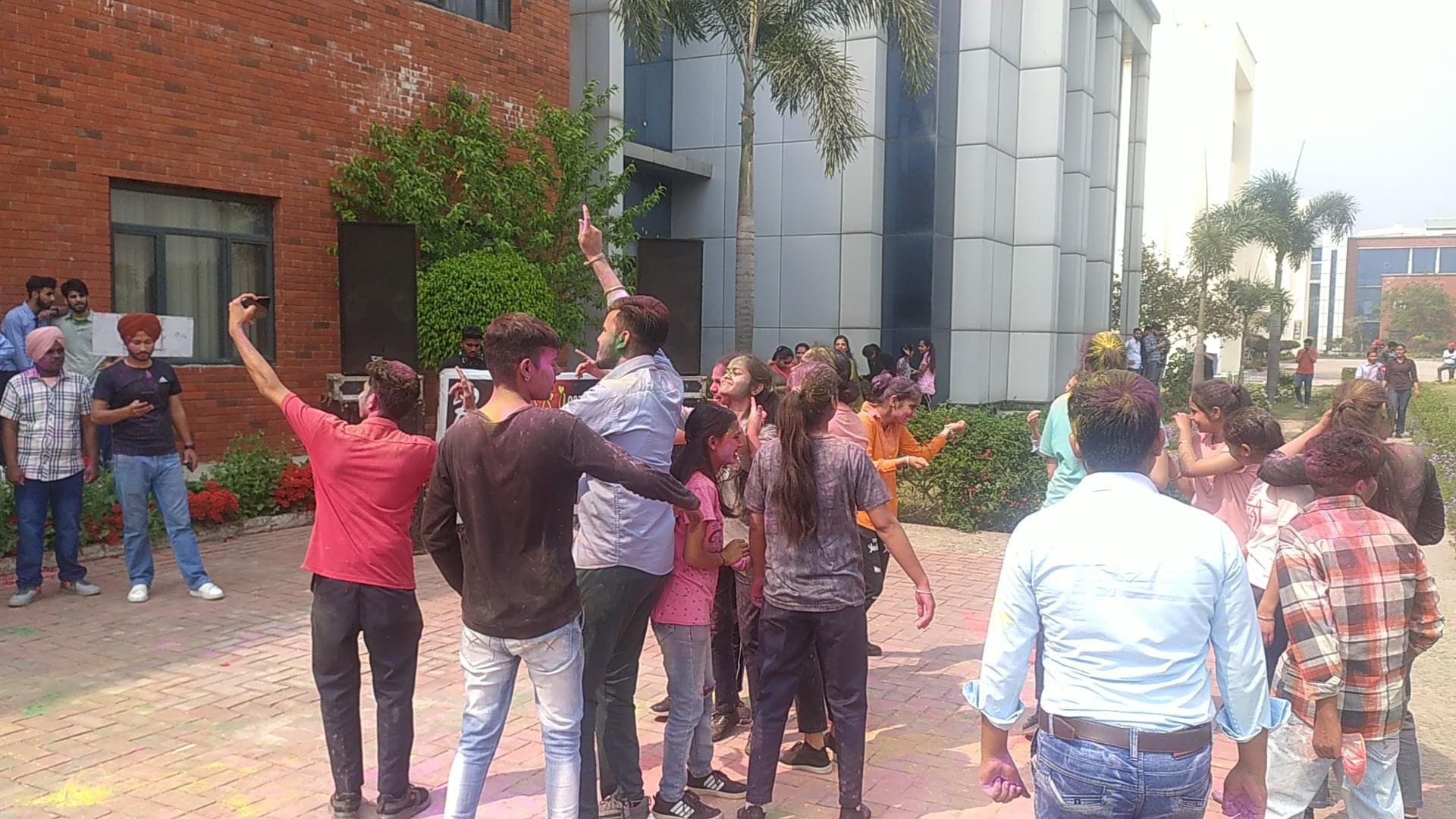 Swift Technical Campus Patiala Holi Celebration photo 5