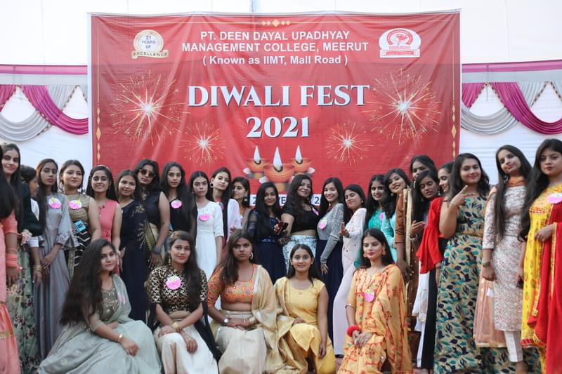 Pt. Deen Dayal Upadhyay Management College Meerut Diwali Fest photo 13