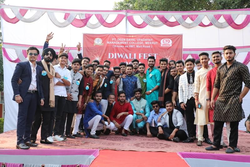 Pt. Deen Dayal Upadhyay Management College Meerut Diwali Fest photo 14