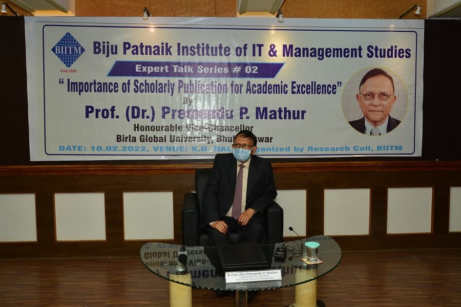 Biju Patnaik Institute of Information Technology and Management Studies Bhubaneswar Birla Global University VC Visit photo 5