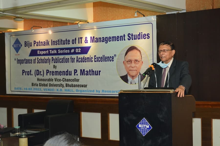 Biju Patnaik Institute of Information Technology and Management Studies Bhubaneswar Birla Global University VC Visit photo 9