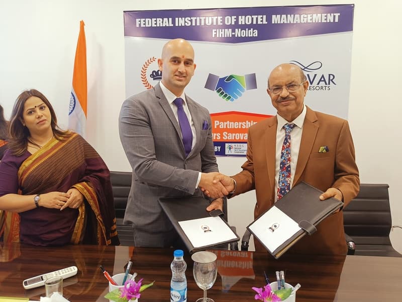Federal Institute Of Hotel Management Noida Partnership With The Gaurs Sarovar Portico photo 2