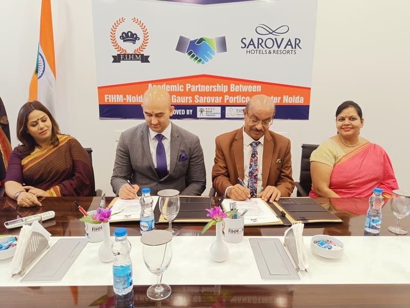 Federal Institute Of Hotel Management Noida Partnership With The Gaurs Sarovar Portico photo 3