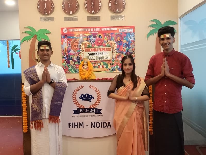 Federal Institute Of Hotel Management Noida South Indian Food Fest photo 1