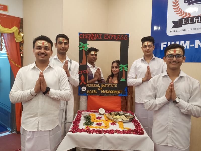 Federal Institute Of Hotel Management Noida South Indian Food Fest photo 4
