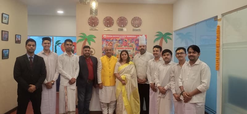 Federal Institute Of Hotel Management Noida South Indian Food Fest photo 11