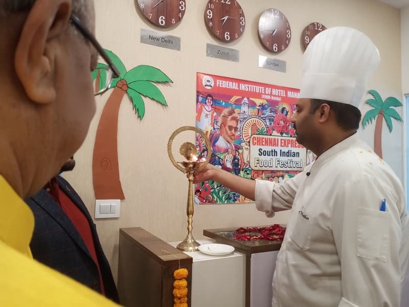 Federal Institute Of Hotel Management Noida South Indian Food Fest photo 15