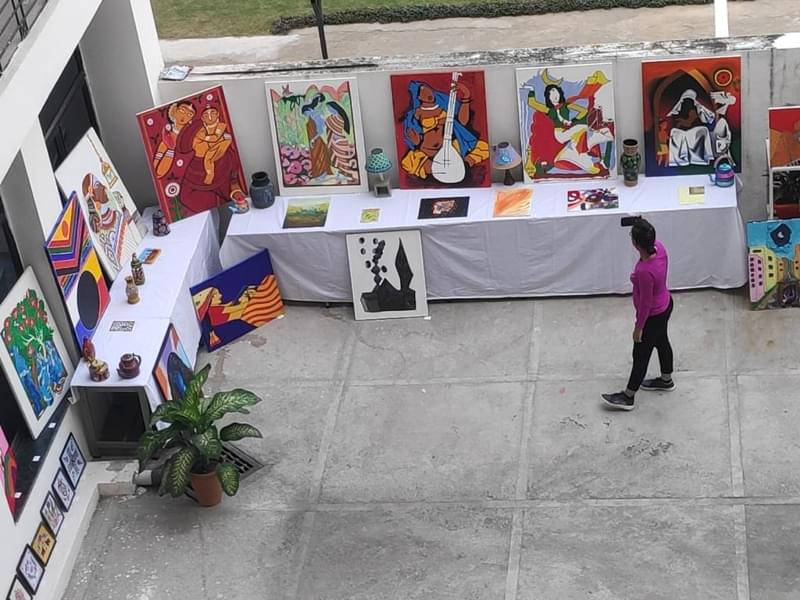 Satyam Fashion Institute Noida Craft Bazaar Exhibition photo 26