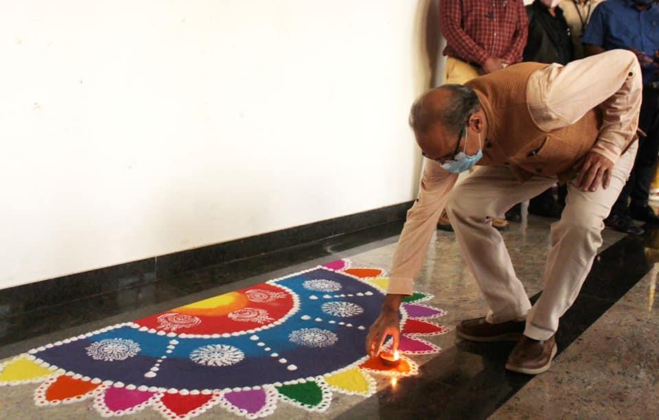Amity University Raipur Diwali celebration at Amity photo 2
