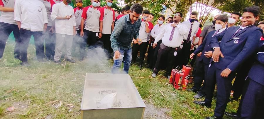 IHM Shri Shakti Fire Safety Drill photo 3