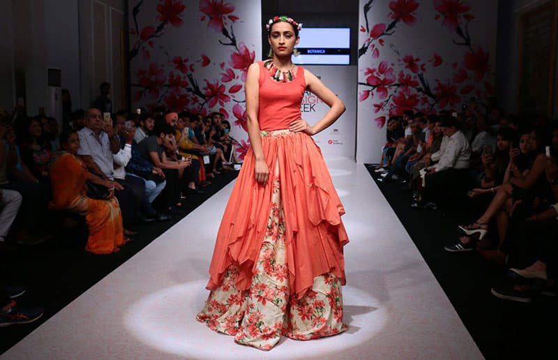 The Design Institute of India New Delhi Eco Fashion 2018 at Bikaner House photo 1