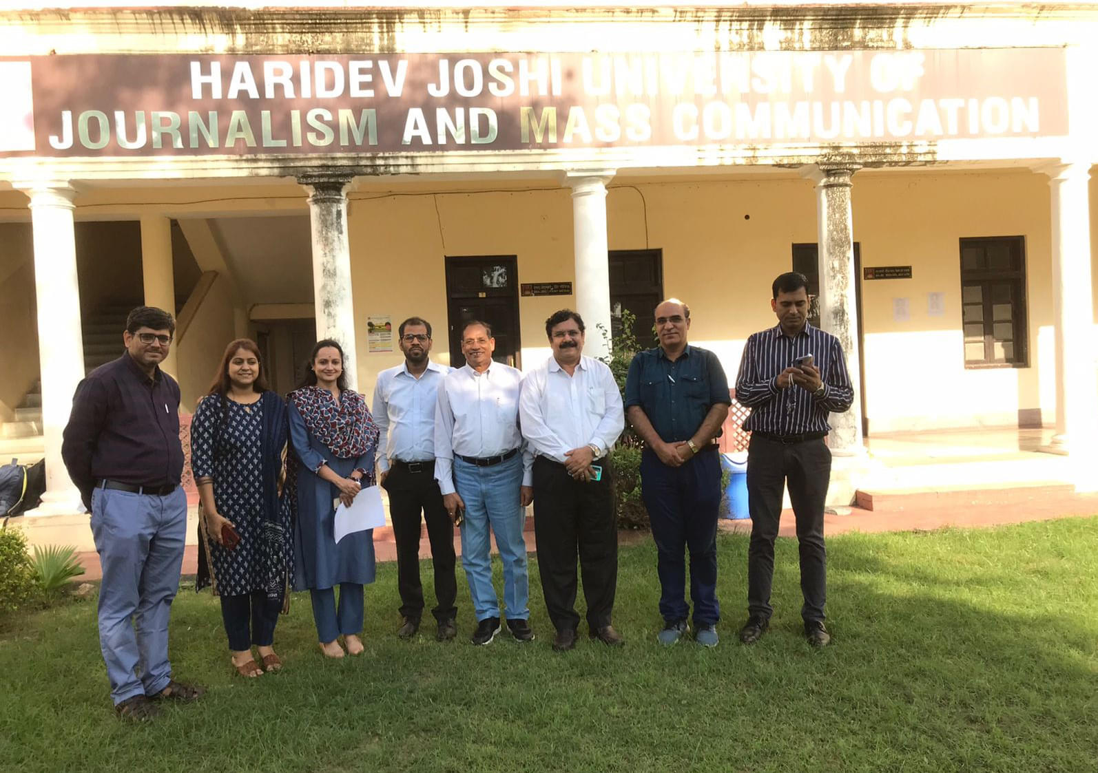 Haridev Joshi University of Journalism and Mass Communication Jaipur Curricular Activity photo 2