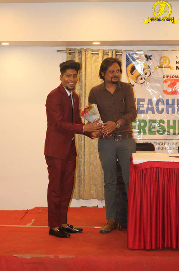 N.E.I.T Animation Nagpur Teachers day celebration photo 2