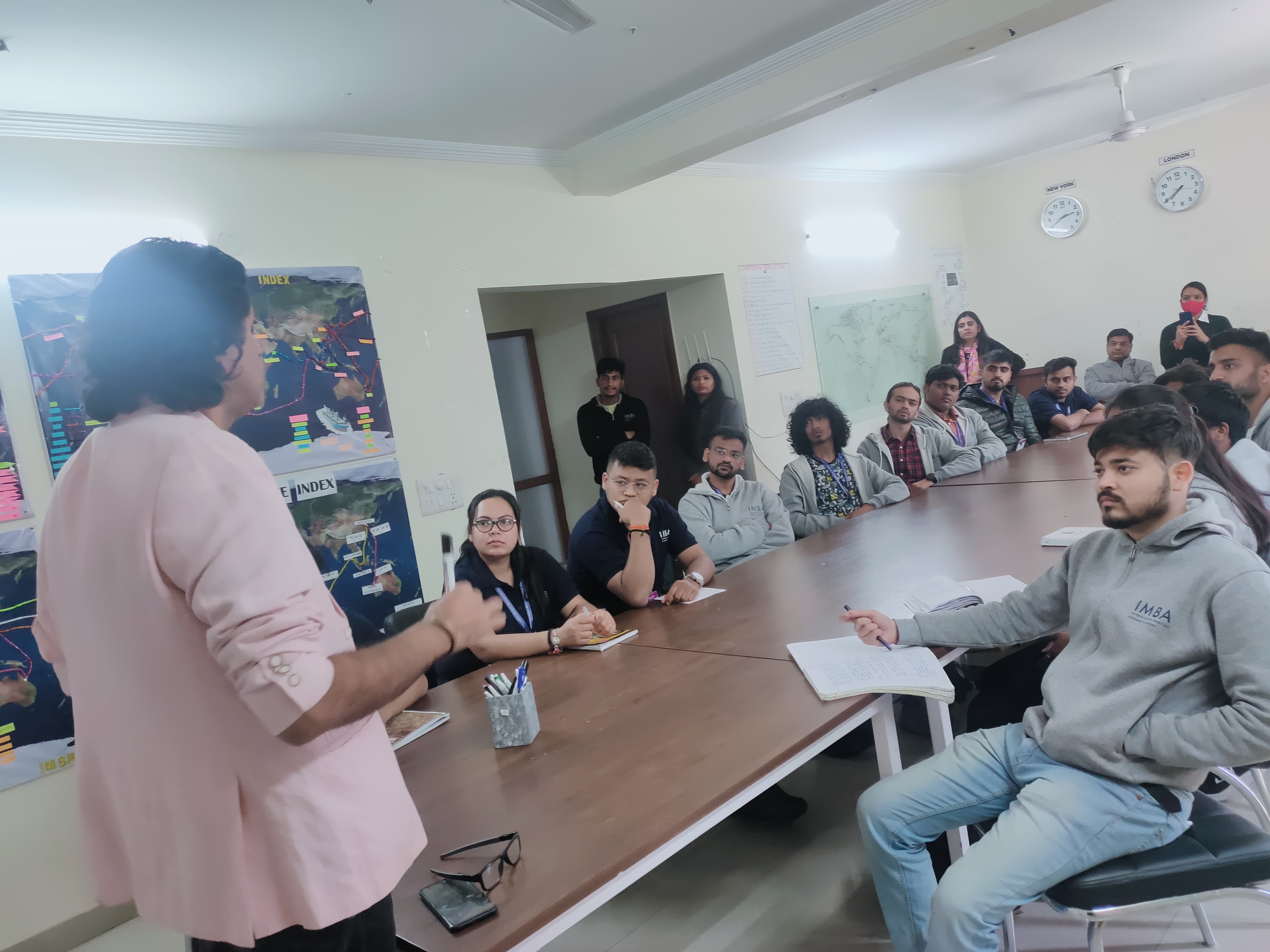 International Maritime Business Academy (IMBA) Dehradun Guest Lecture photo 5