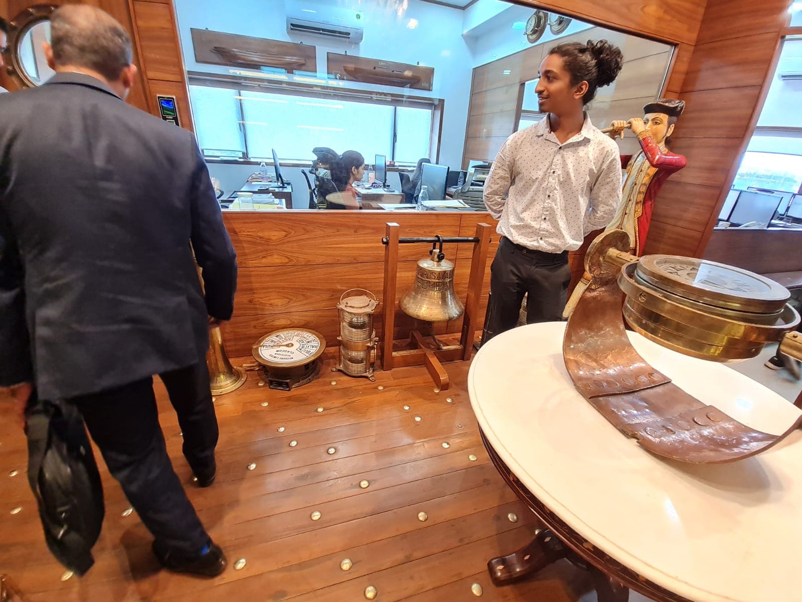 International Maritime Business Academy (IMBA) Dehradun Mumbai Visit photo 2