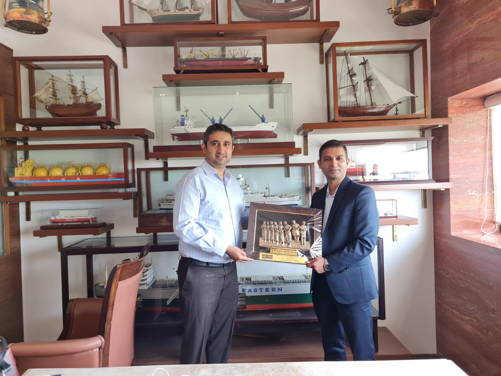 International Maritime Business Academy (IMBA) Dehradun Mumbai Visit photo 8